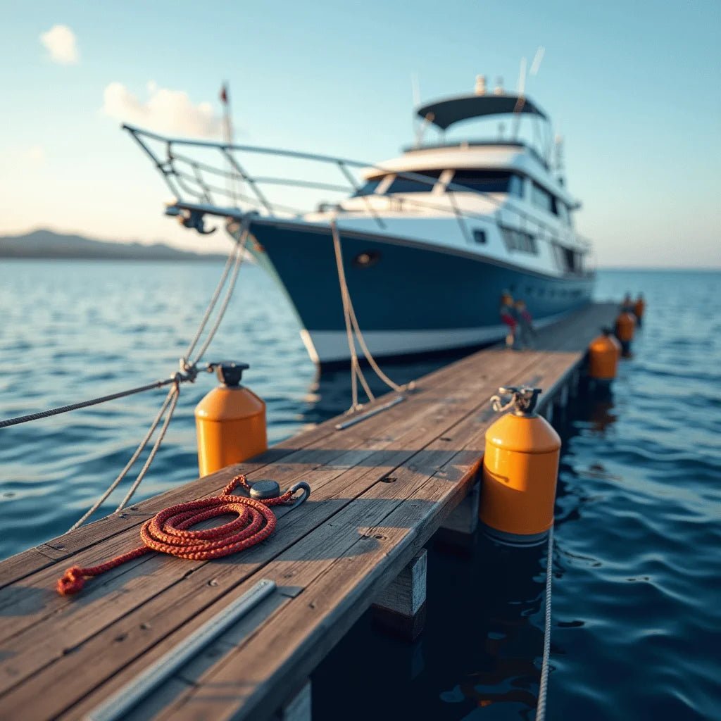 Choosing and Rigging Dock Lines and Fenders That Protect - Clinch River Fishing USA
