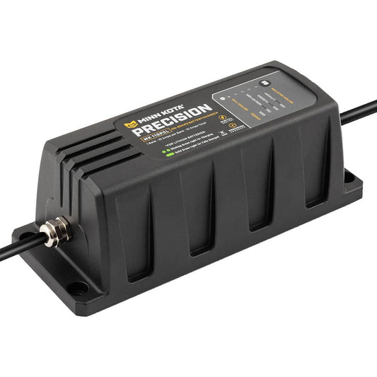 Minn Kota On-Board Precision Charger MK-110 PCL 1 Bank x 10 AMP LI Optimized Charger Review