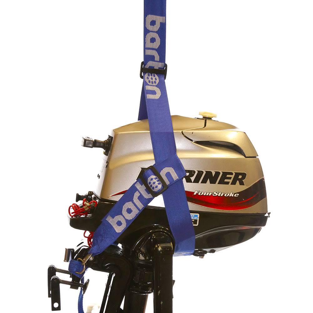 Review Article: Barton Outboard Motor Lifting Sling for Motors up to 15hp - Clinch River Fishing USA
