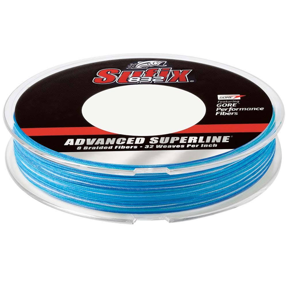 Sufix 832 Advanced Superline Braid – High-Strength Braided Fishing Line, 8 Lb Test, Fire Tiger Color