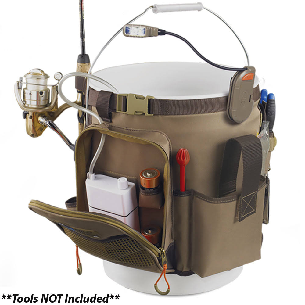 Wild River RIGGER 5 Gallon Bucket Organizer Review - Clinch River Fishing USA