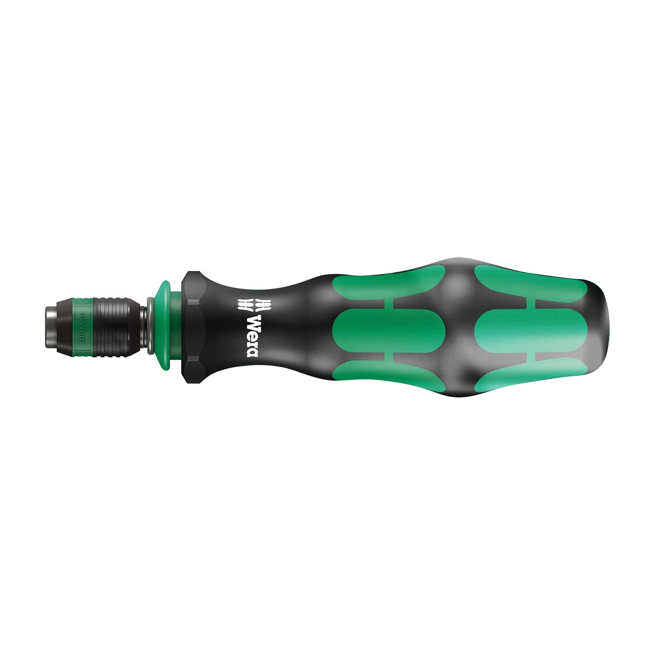 Wera 1/4" Bit-holding Screwdriver Handle with Rapidaptor quick-release chuck (1/4" x 133 mm)