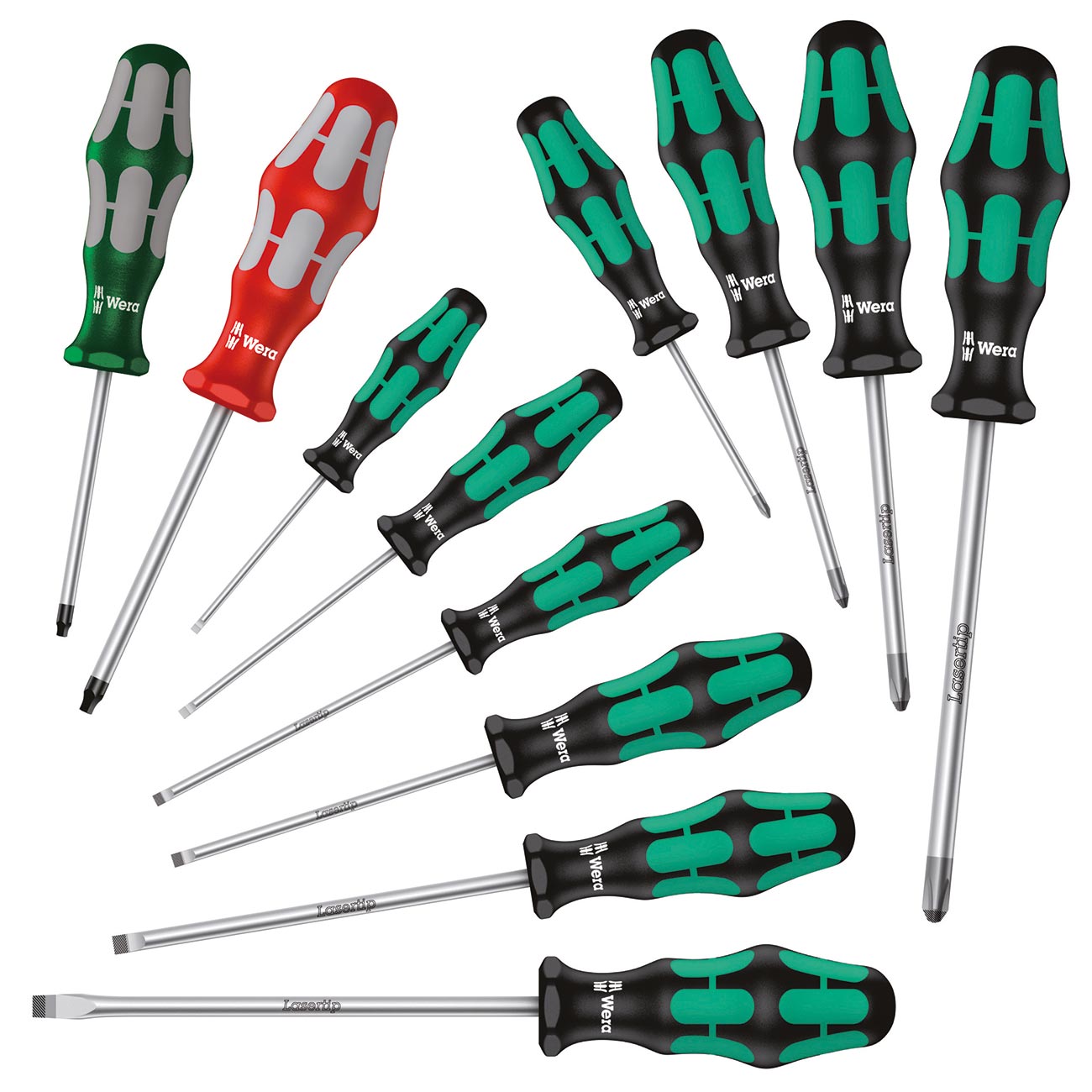 Wera Stainless Steel Screwdriver Set (12-Piece Set)