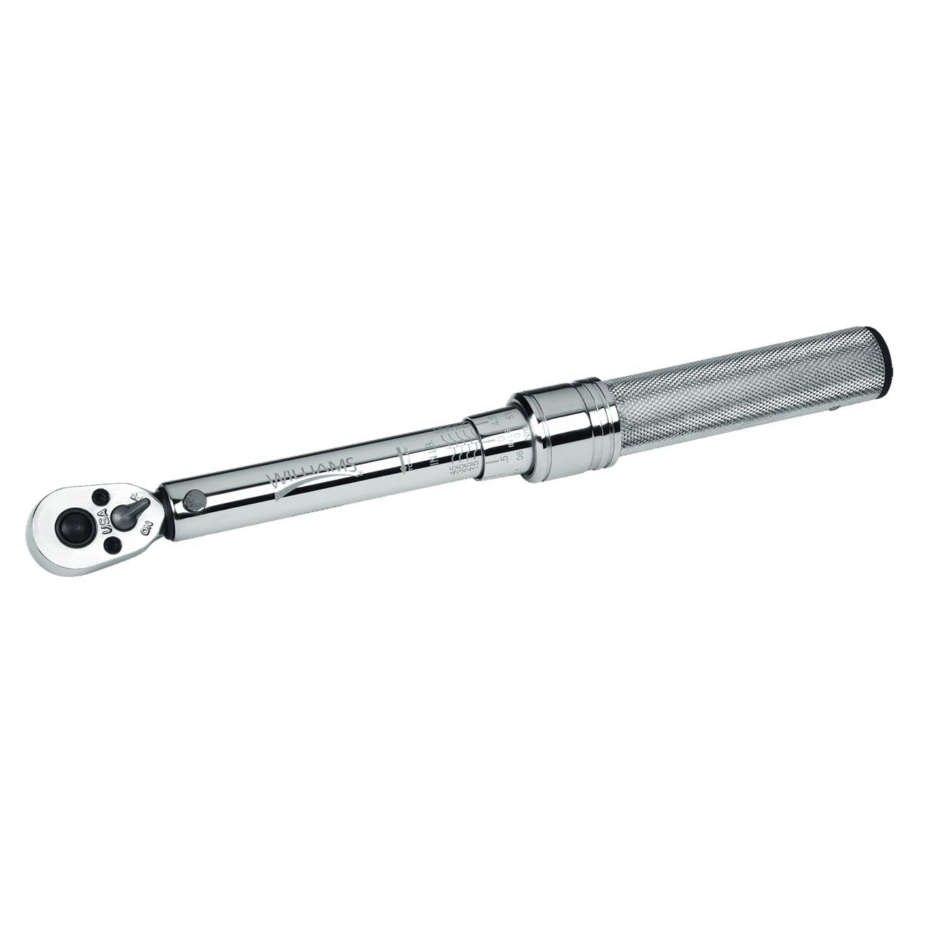 Williams 3/8" Drive 100 Foot-Pound Dual Scale Micro-Adjustable Torque Wrench