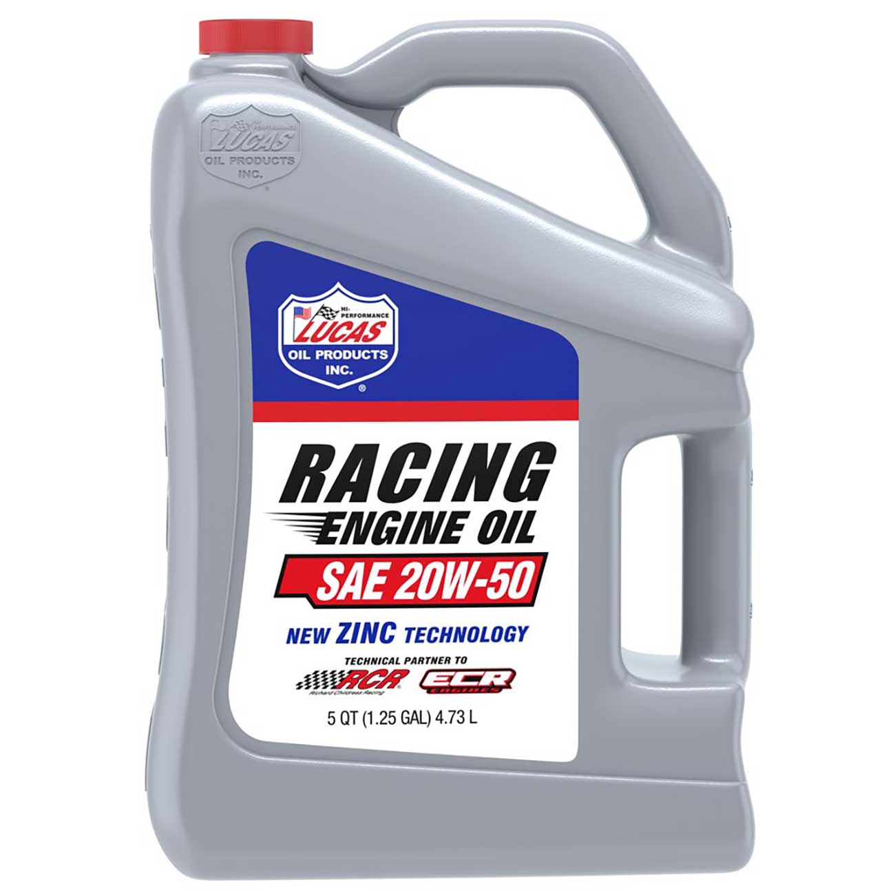Lucas Oil Synthetic SAE 20W 50 Racing Motor Oil GÇô 5 Quart