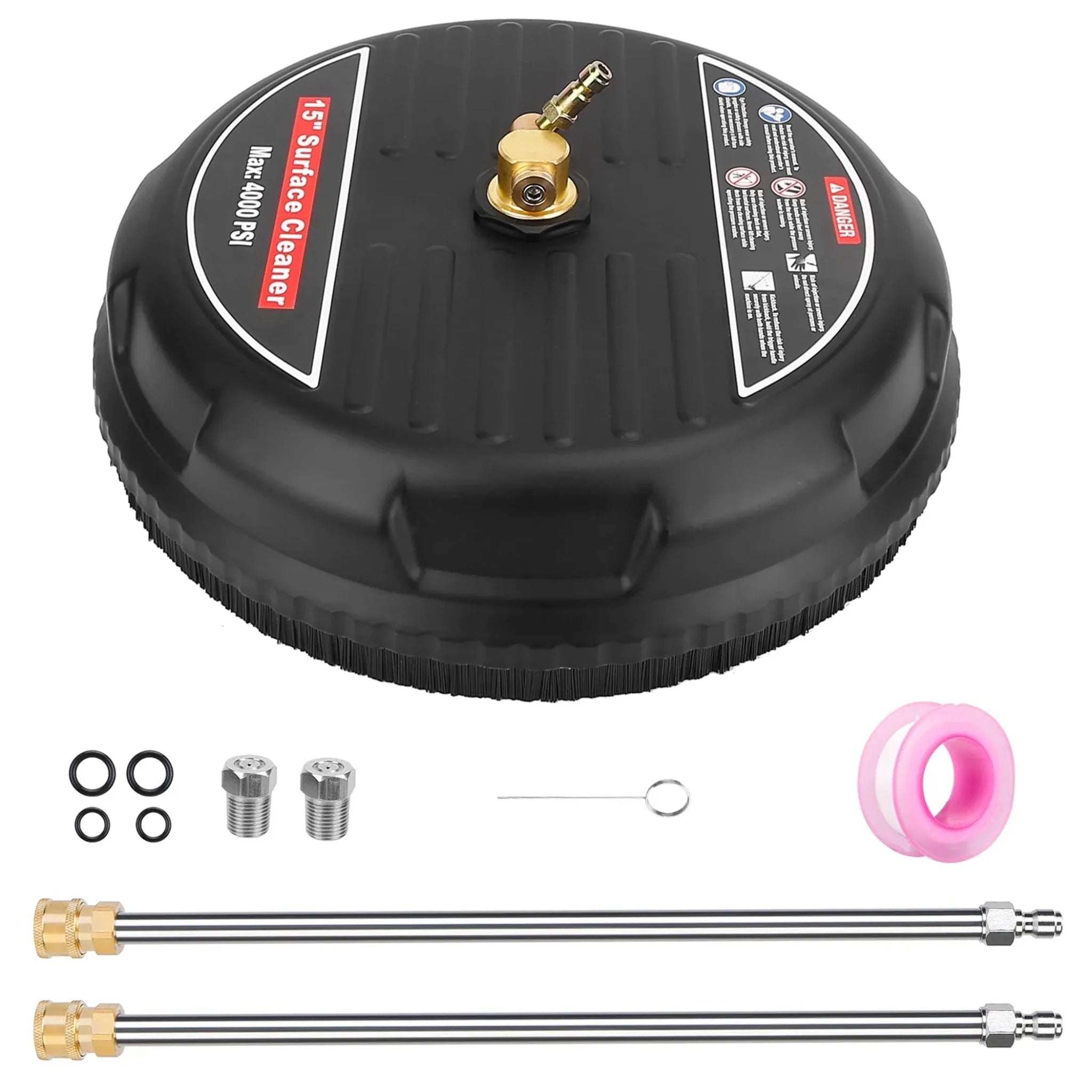 15-Inch Pressure Washer Surface Cleaner – Fast, Even, Professional Results - Clinch River Fishing USA