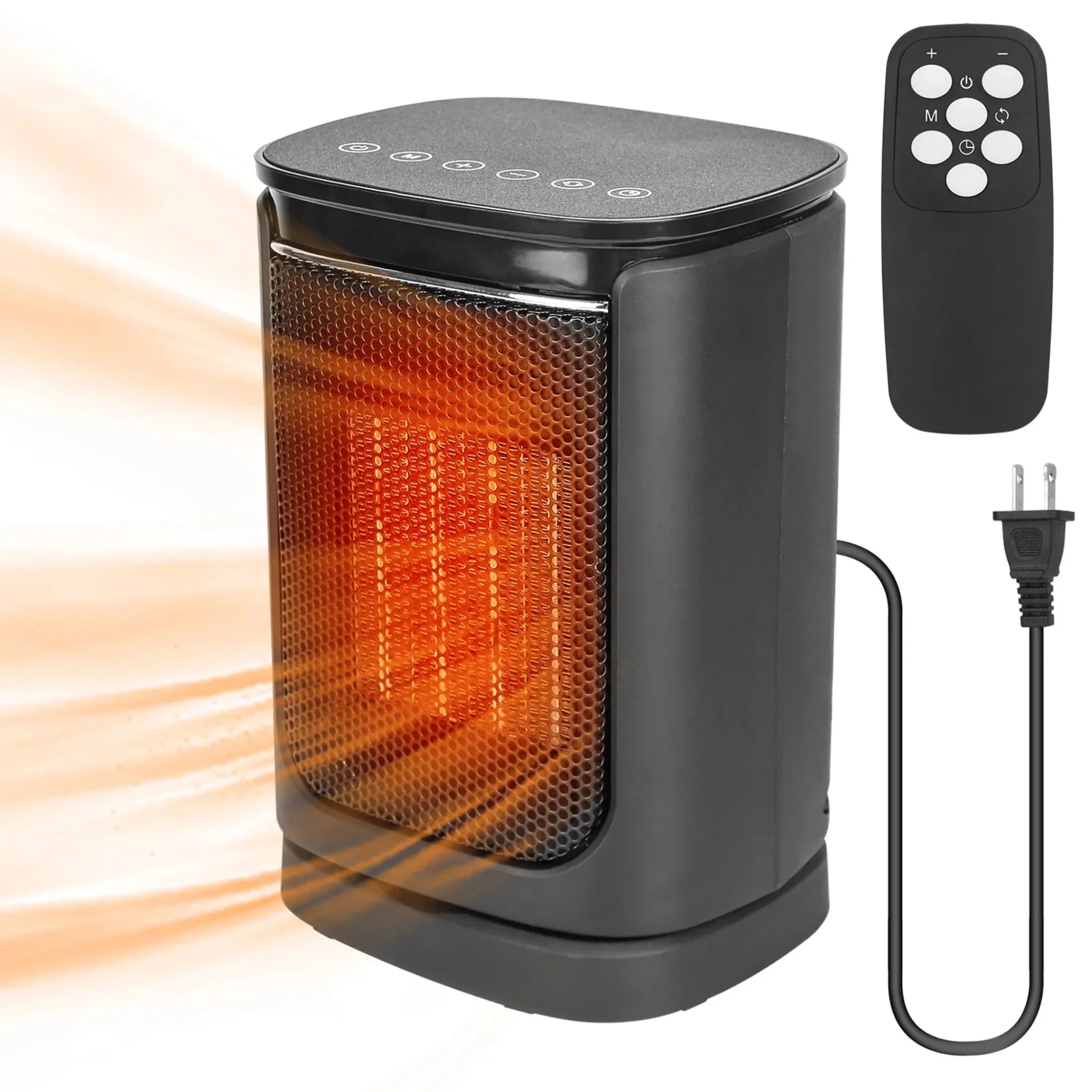 1500W Electric Space Heater Ceramic Heater Fan - Clinch River Fishing USA