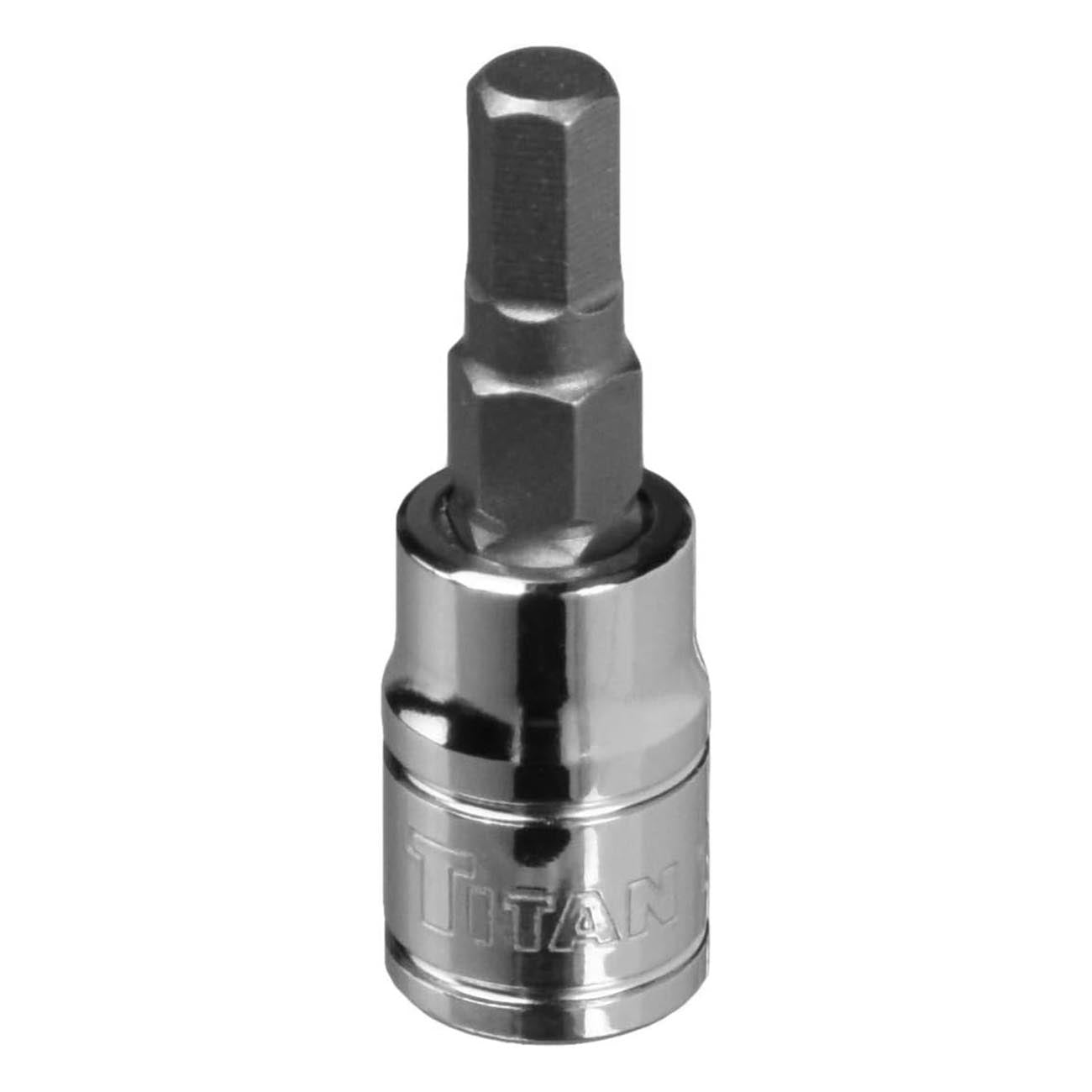 Titan 1/4" Drive Metric Socket: 5mm Hex Bit