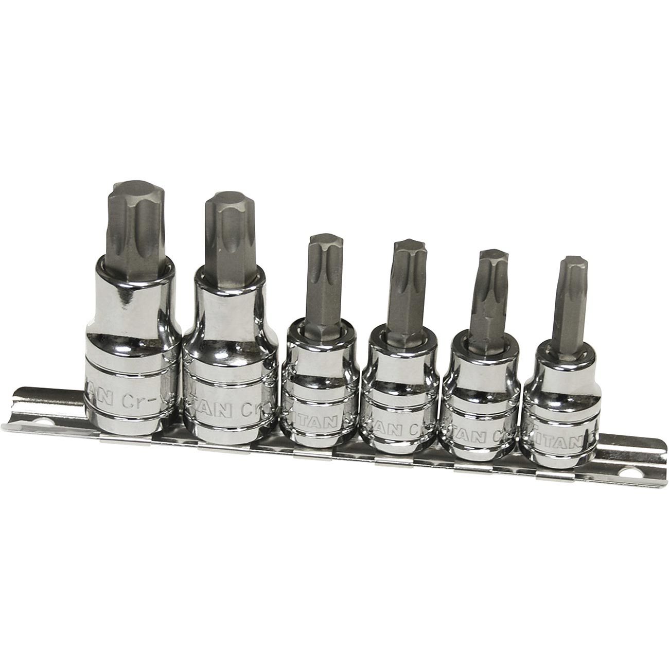 Titan Torx Bit Socket Set (6 Piece Set)