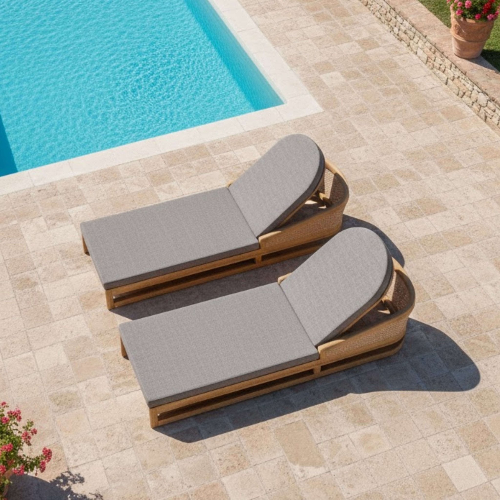 2-PC CATANIA SUN LOUNGER SET - Clinch River Fishing USA