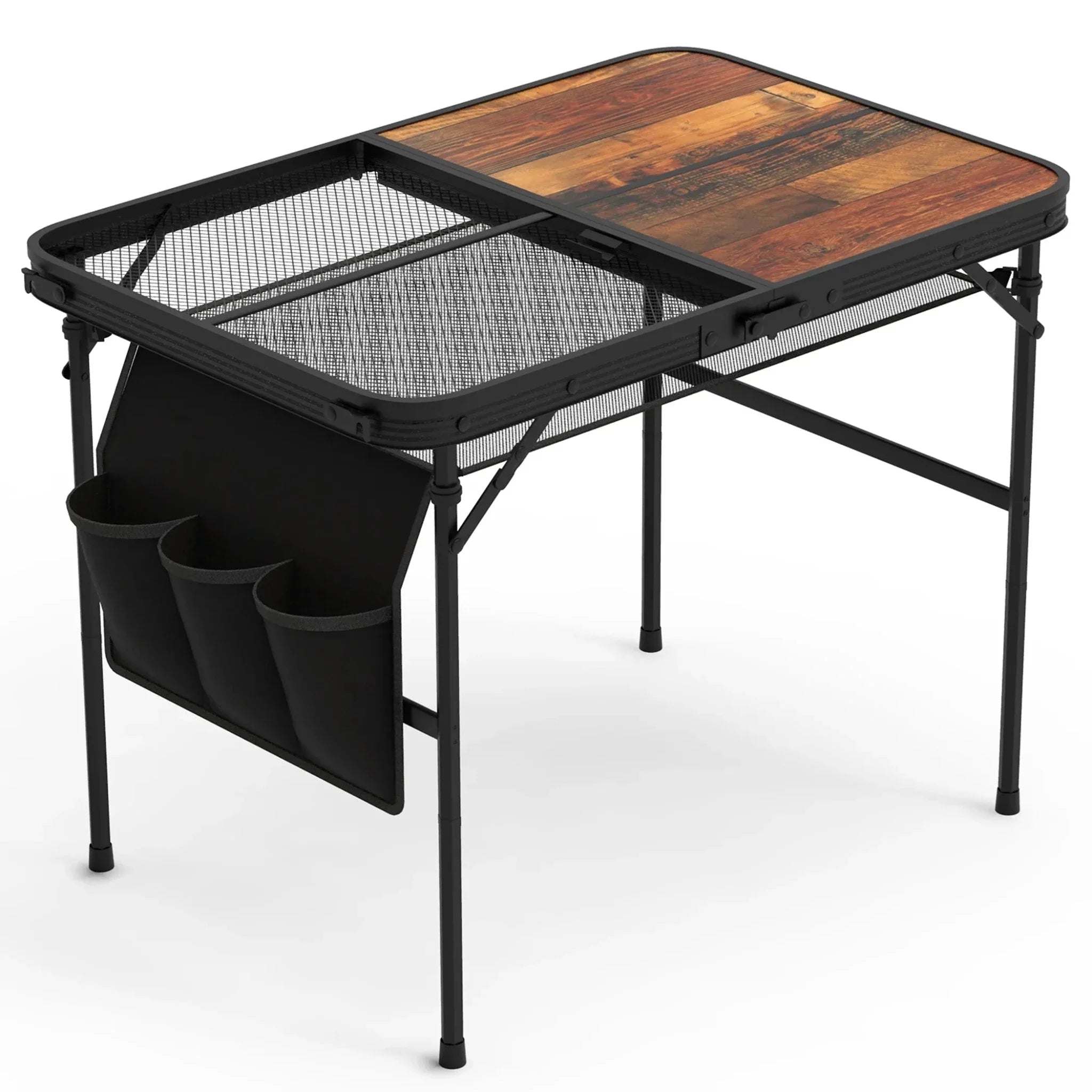 35.43x23.62x26in Foldable Camping Table - Clinch River Fishing USA