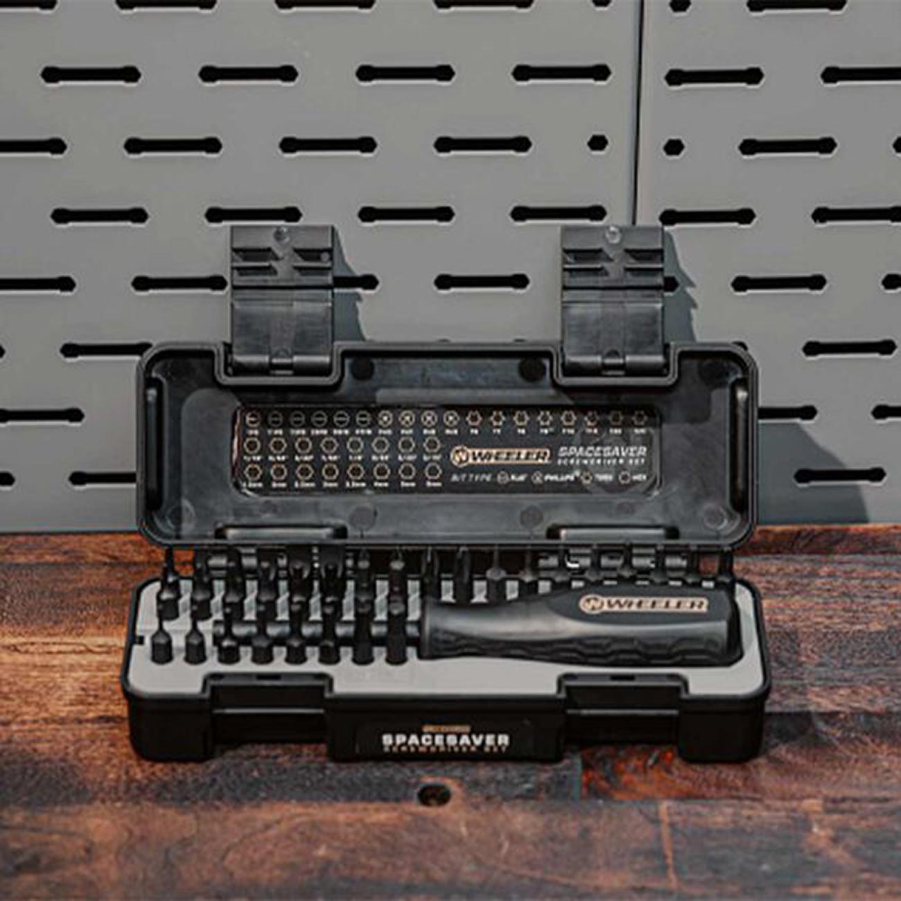 Wheeler Spacesaver Screwdriver Bit Set (36 Piece)