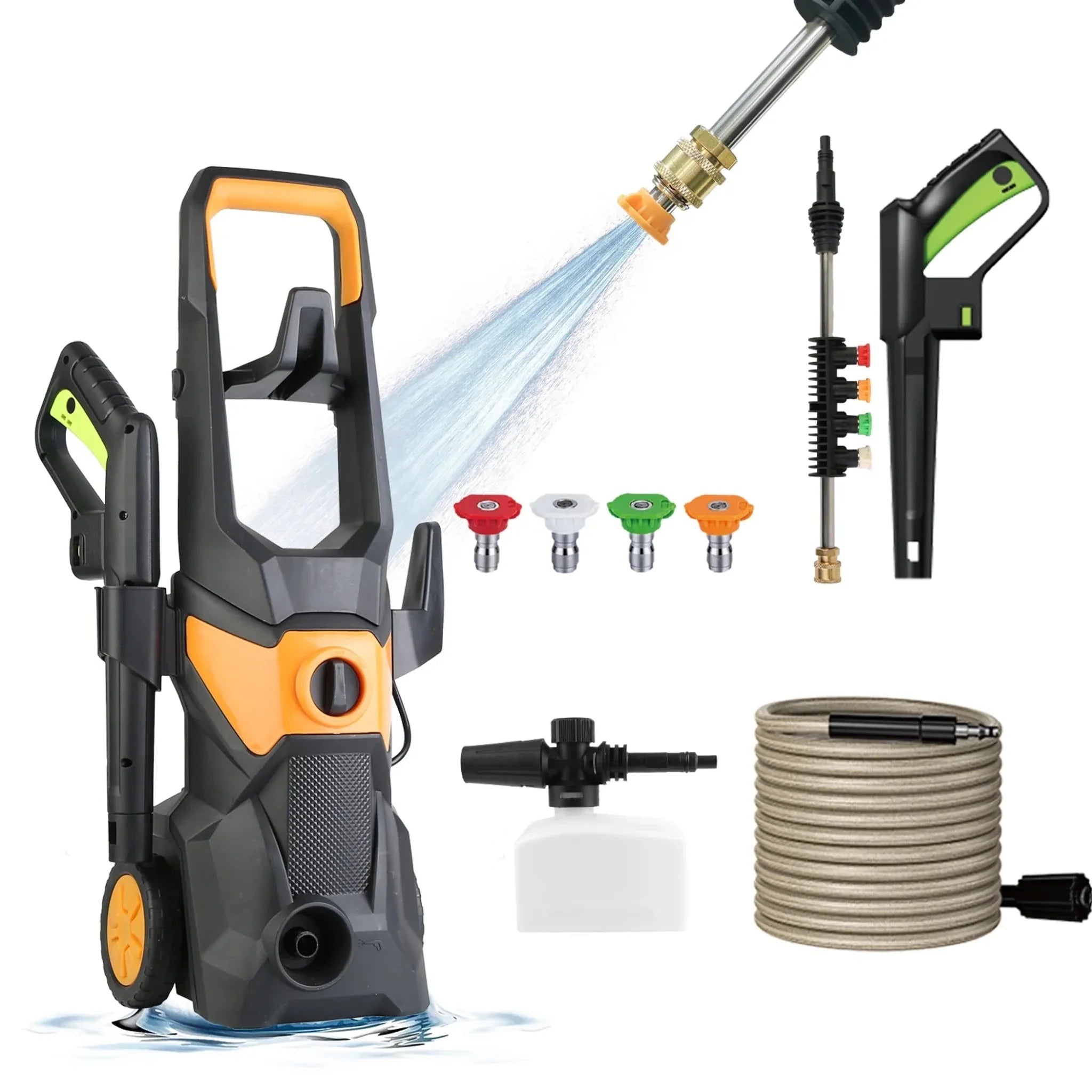 4200PSI 1.85GPM 1800W Electric Pressure Washer - Clinch River Fishing USA