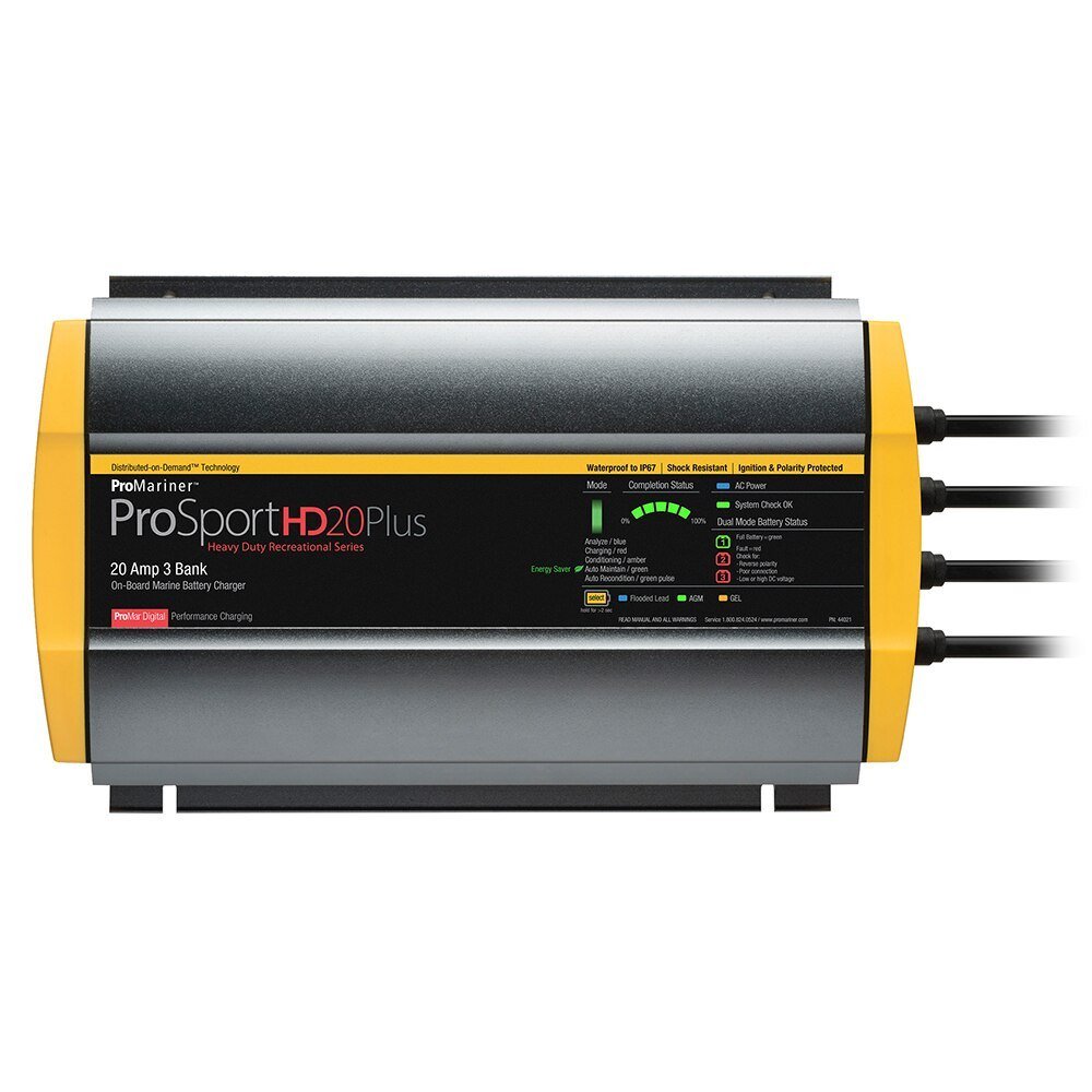 ProMariner ProSport 20 Gen 4 20 Amp 3 Bank