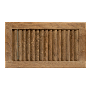 Whitecap Teak Louvered Insert - 16" x 9-1/8" x 3/4"
