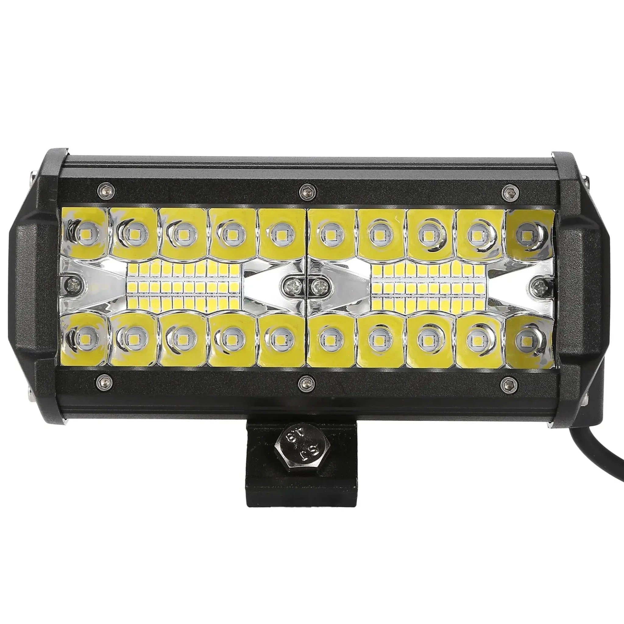 7" LED Light Bar 120W 12000LM LED - Clinch River Fishing USA