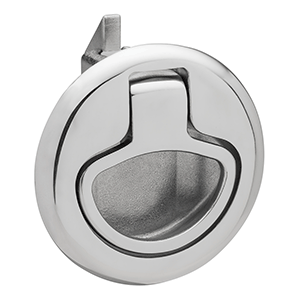 Whitecap Slam Latch Stainless Steel Non-Locking Ring Pull