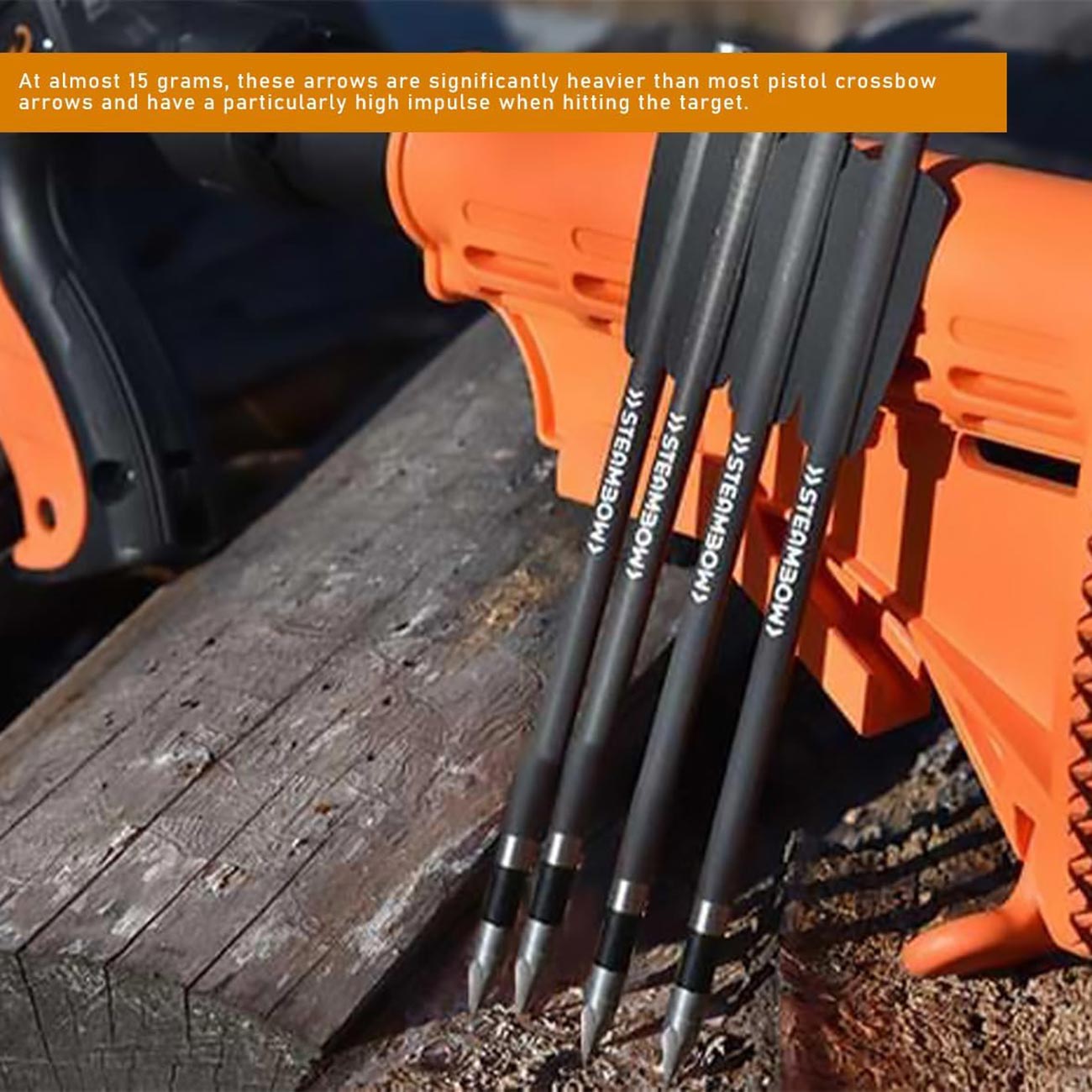 812237030893 Steambow AR Series Aluminum Bodkin arrows Set of 6 pcs - Clinch River Fishing USA