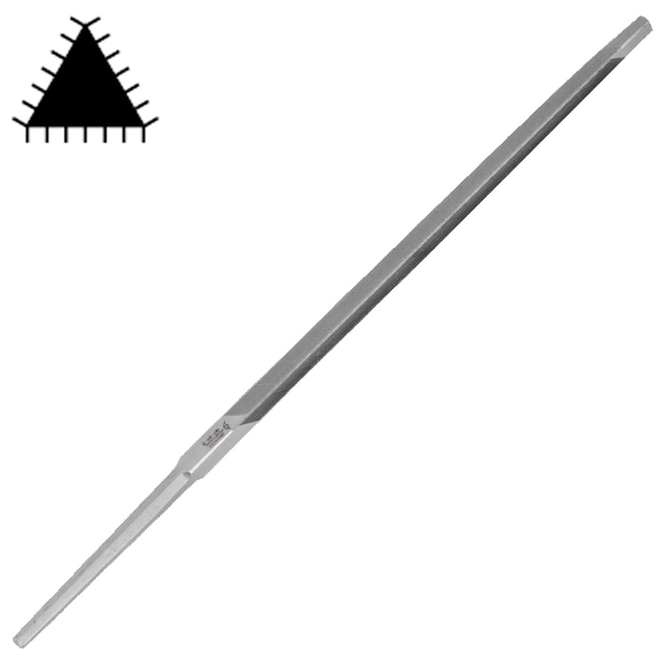 Bahco Extra Slim Taper Saw File Second Cut Unhandled 7mm x 150mm