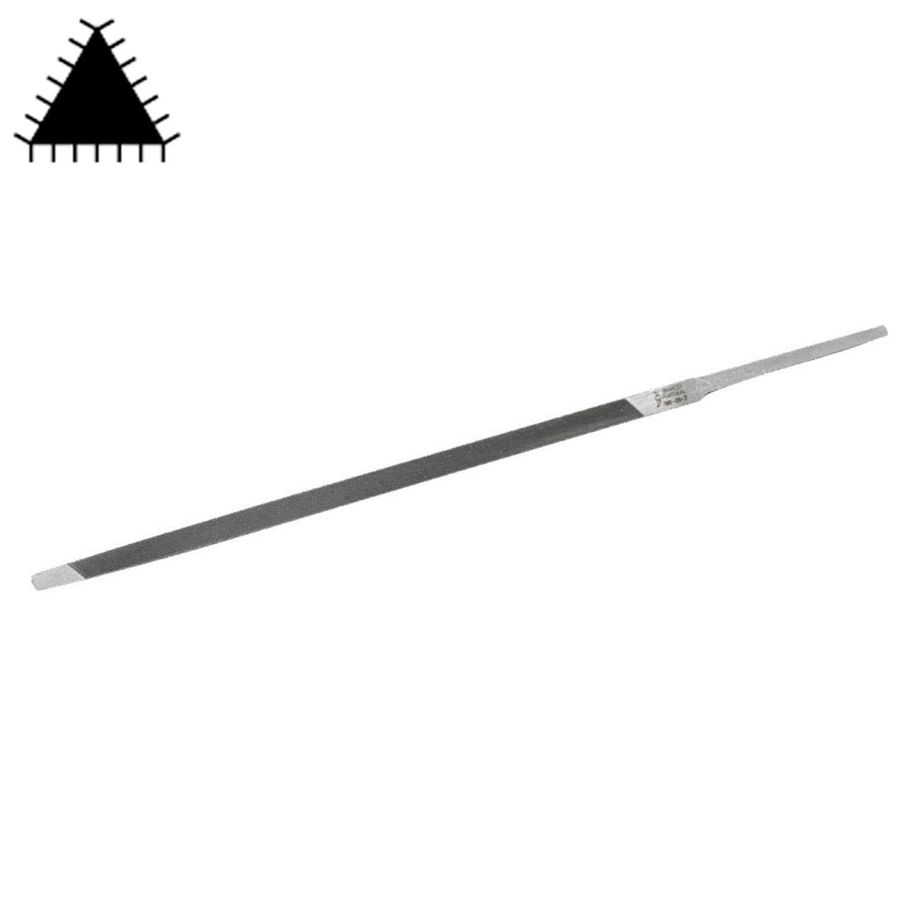 Bahco 6" Double Extra Slim Taper Saw File Second Cut Unhandled