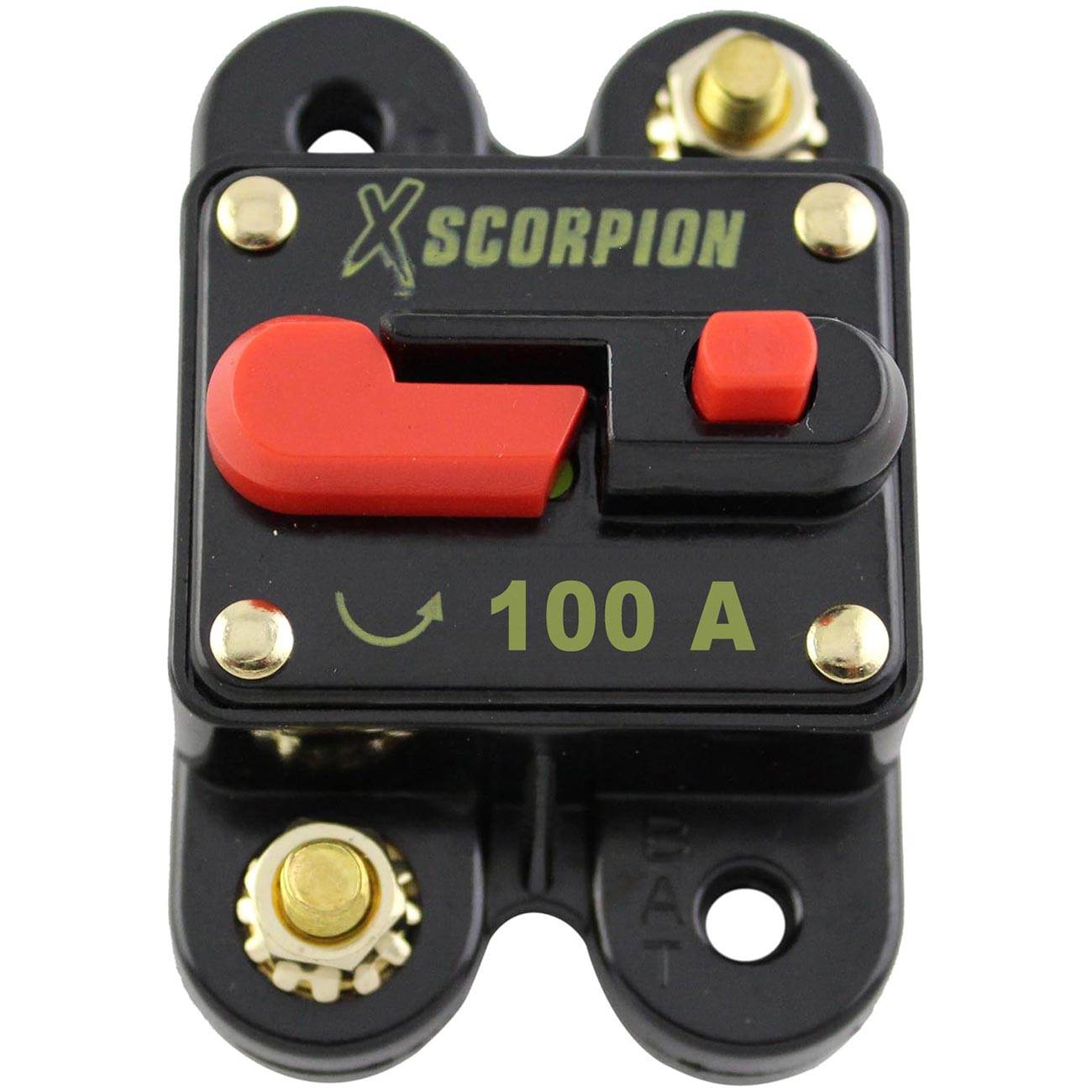 Xscorpion Circuit Breaker with Manual Reset - 100 Amp