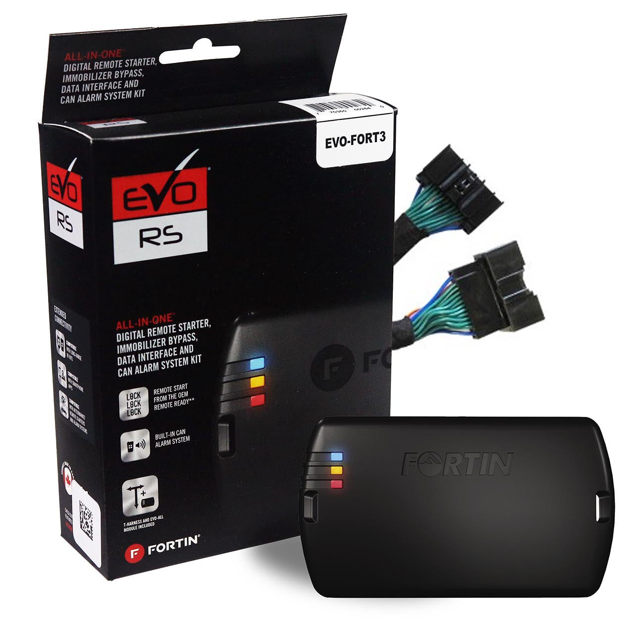 Fortin Remote Start Module & T-Harness Combo for select '13-'24 Ford & Lincoln