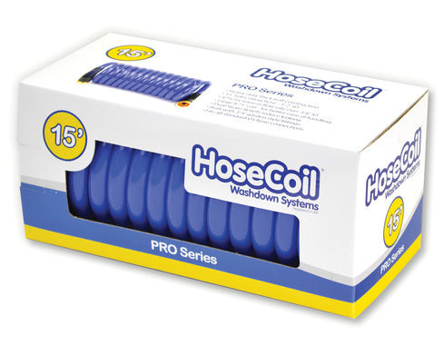HoseCoil Pro 15ft 1/2in Hose with Flex Relief
