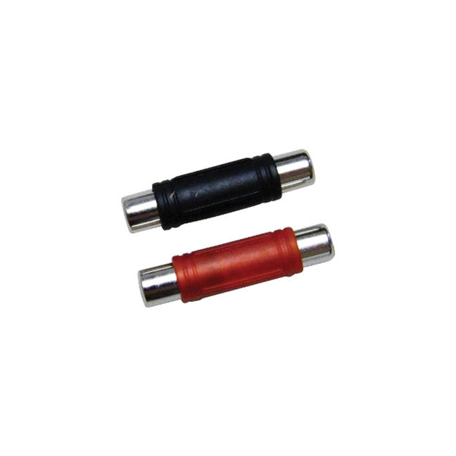 Pipeman RCA Female to Female Nickel Plated Connectors (5 Red/5 Black)