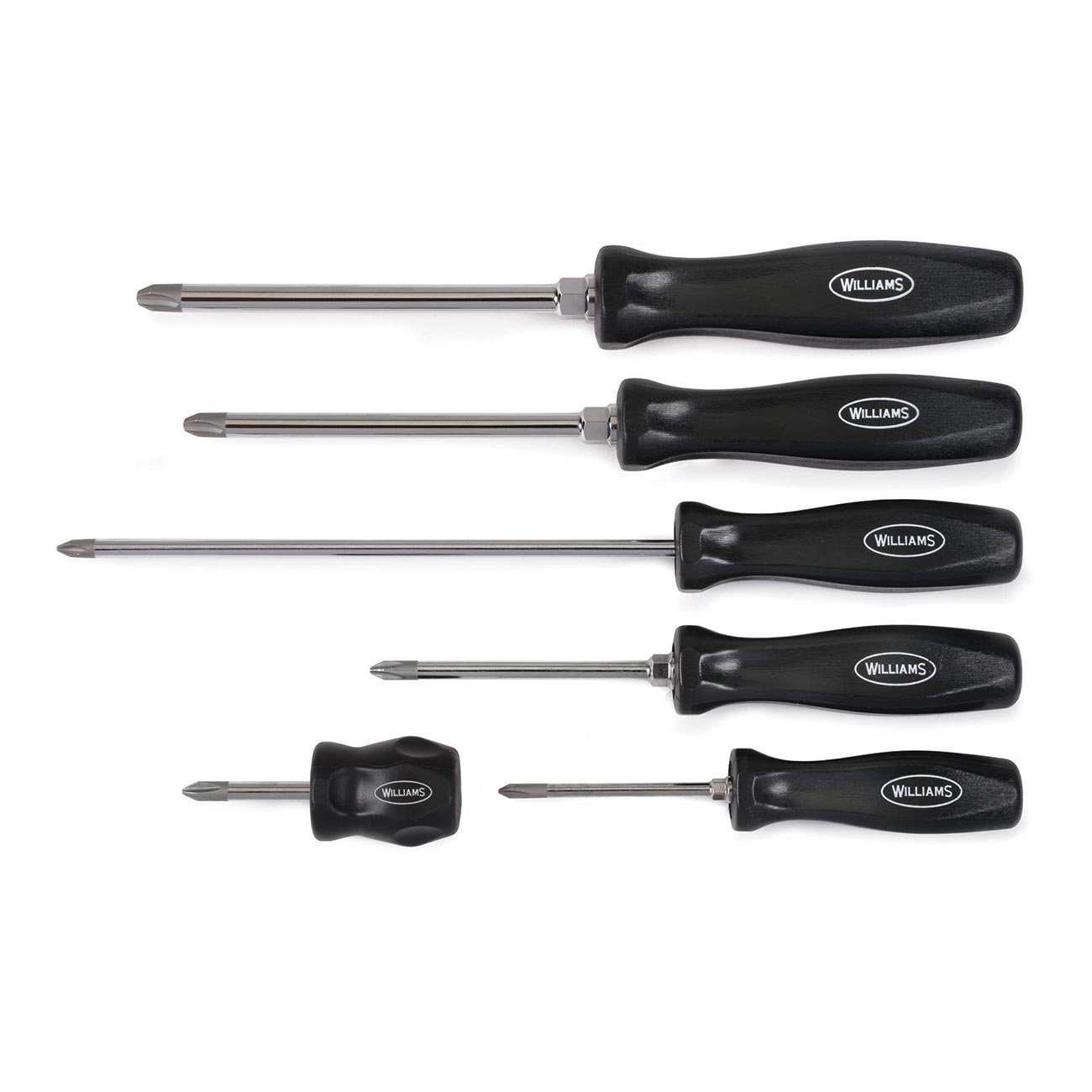 Williams Endurogrip Phillips Screwdriver Set (6 Piece)