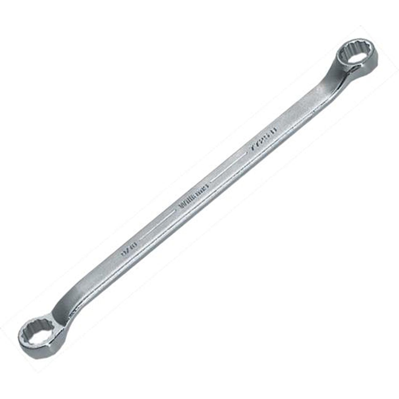 Williams Offset Box End Wrench: SAE 1/2" x 9/16" - 12 Point