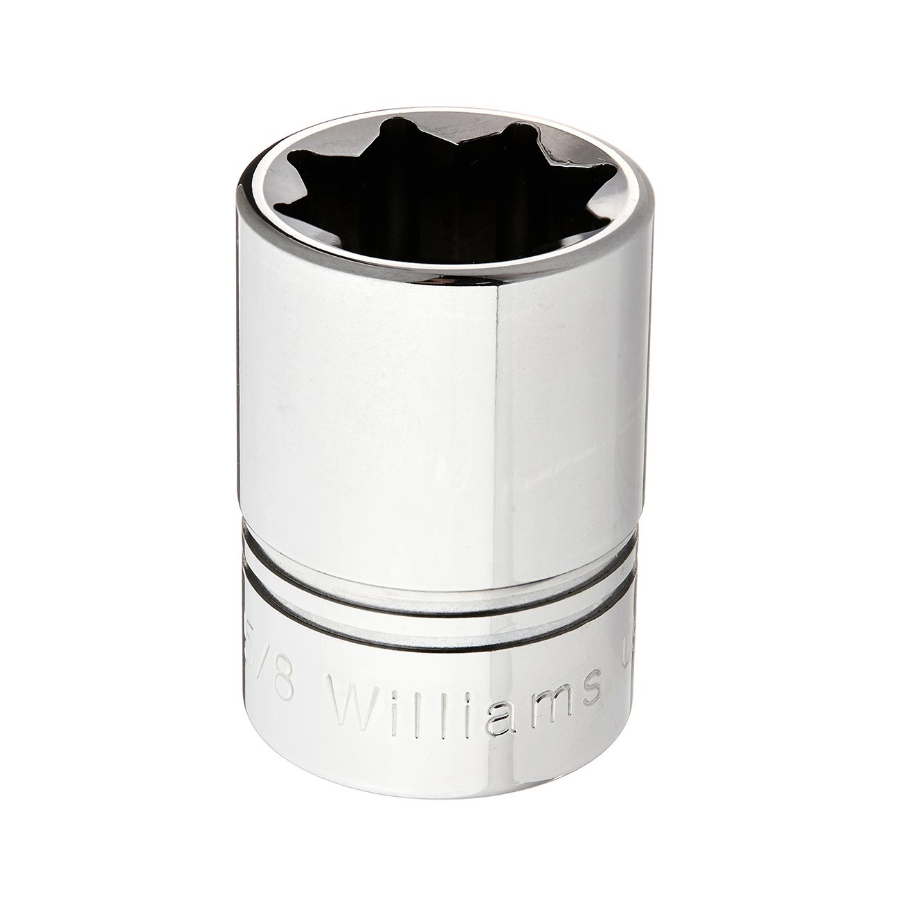 Williams 5/8GǦ Shallow Socket 1/2GǦ Drive 8 Point