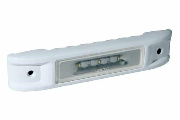 Lumitec Ibiza Utility/Engine Room Light 12v White Finish White/Red LEDfts