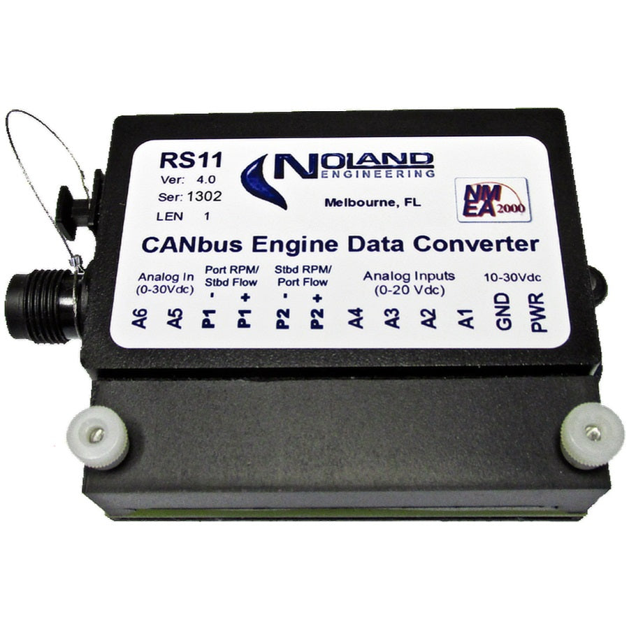 Noland RS11 Analog Engine to NMEA 2000 Data Converter