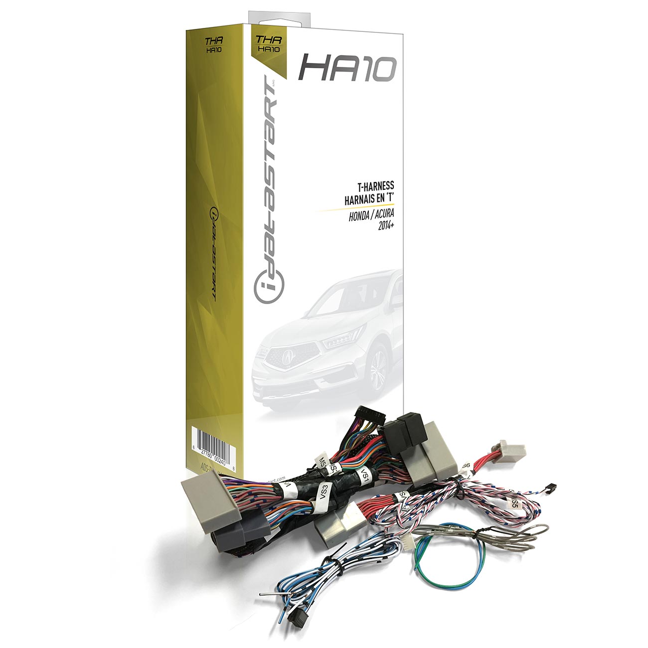 Omegalink T-Harness for OLRSBAHA10 - Factory Fit Install; select 2014-25 Honda/Acura Models