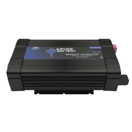 ABYSS 12V 3000W DC to AC Inverter Γ» Pure Sine Wave | AB-INV-3000W *DROP-SHIP ITEM - Clinch River Fishing USA