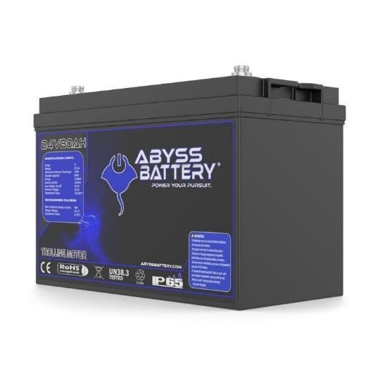 ABYSS Group 24 - Deep Cycle + Trolling w/Bluetooth | AB-24V60-BT *DROP-SHIP ITEM. 3 UNIT MINIMUM FOR FREE FREIGHT. - Clinch River Fishing USA