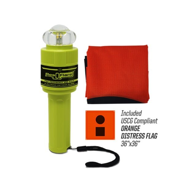 ACR ResQFlare USCG approved Distress Flare & Flag - Clinch River Fishing USA