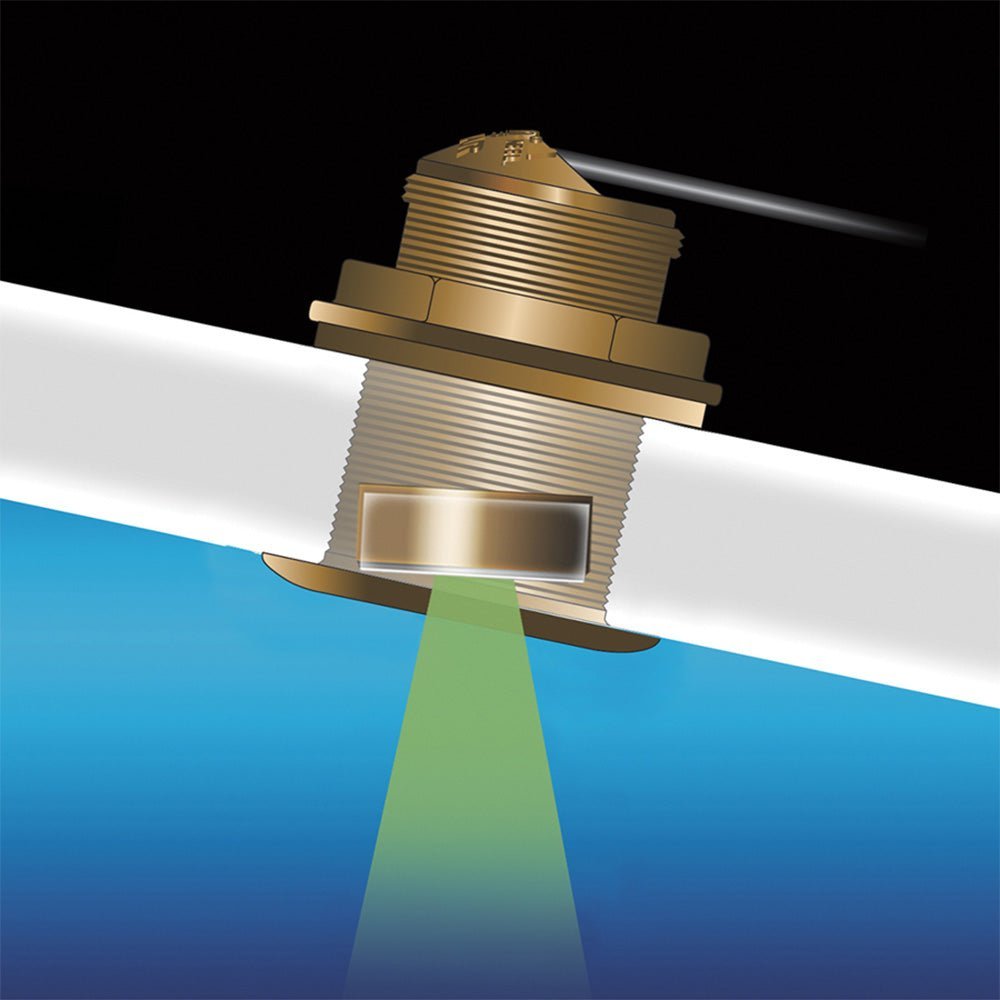 Airmar B75HW High Wide Chirp Transducer - 12 Degree Deadrise, 600W Thru Hull - Clinch River Fishing USA