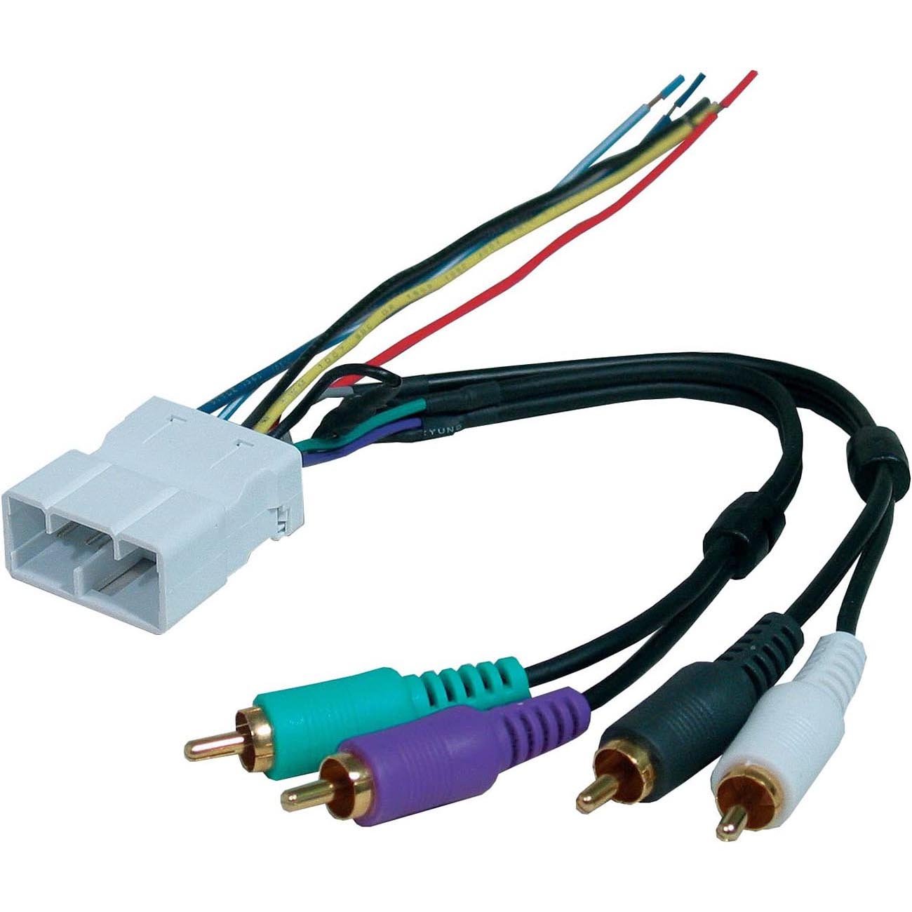 American International Amplifier Integration Harness for 1995 - 2010 Nissan with Infinity Amplifier - Clinch River Fishing USA