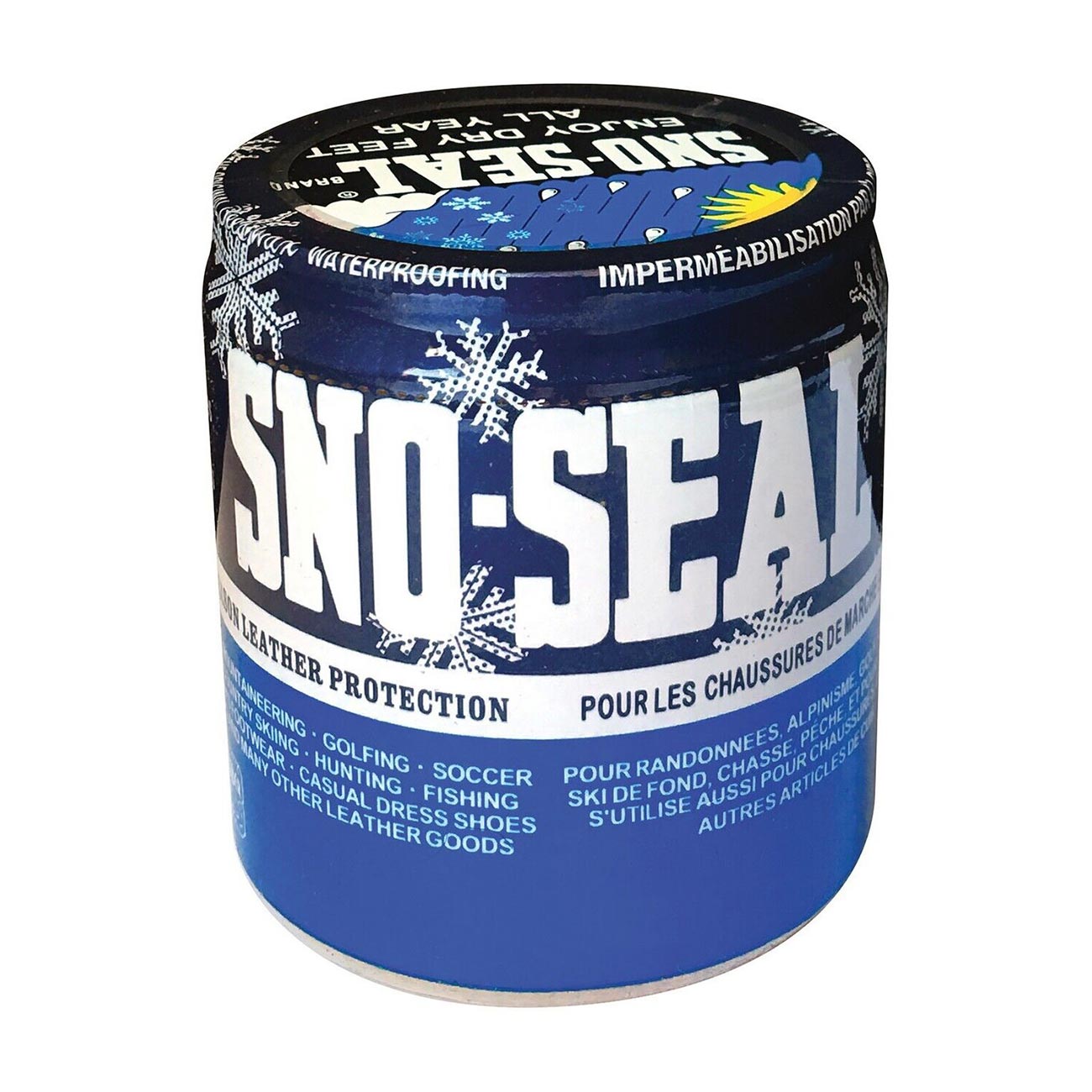 Atsko Sno-Seal Original Beeswax Waterproofing Seasonal Leather Protection (7 oz. Jar) - Clinch River Fishing USA