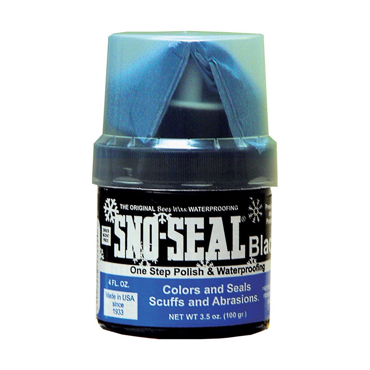 Atsko Sno-Seal Original Beeswax Waterproofing Seasonal Leather Protection + Applicator (4 oz. Jar) - Clinch River Fishing USA