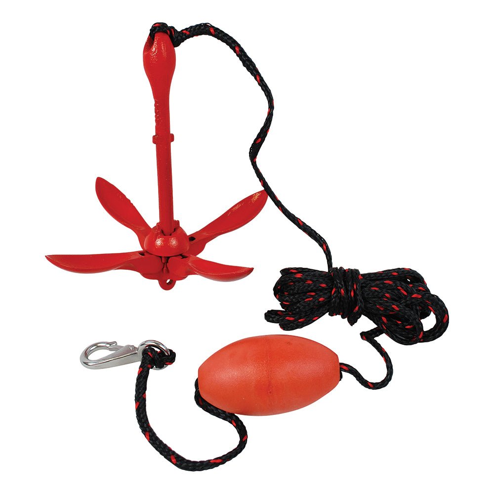 Attwood 3.5lb Grapnel Anchor System - Clinch River Fishing USA