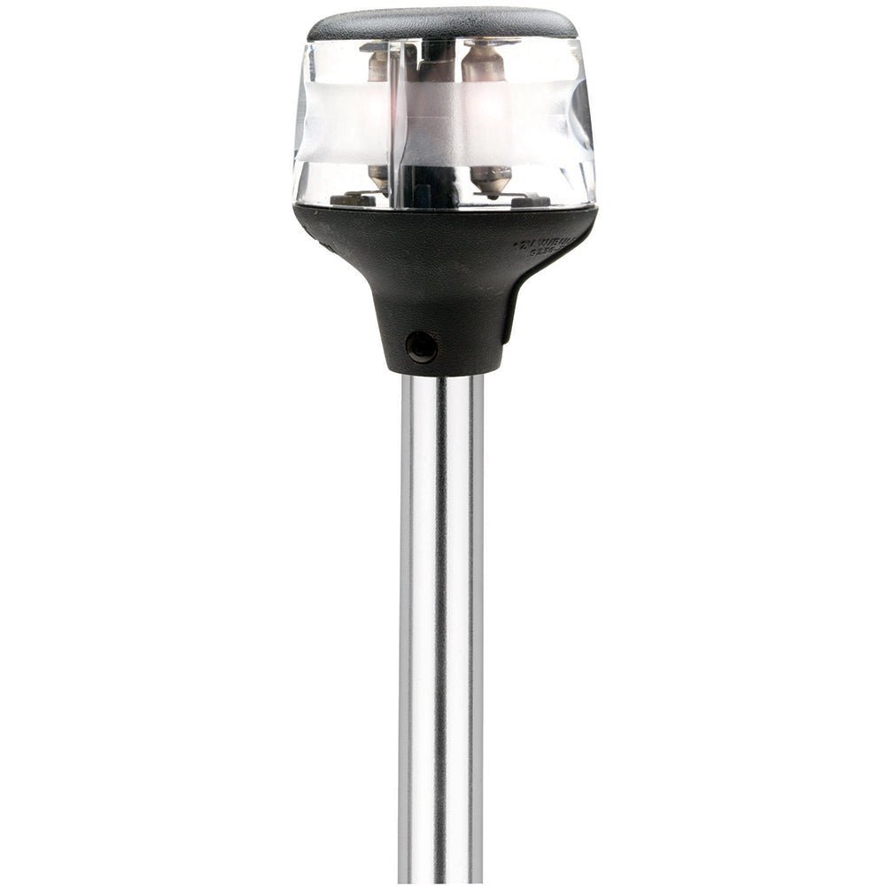 Attwood Fold-Down Incandescent Anchor/Masthead Light - 20" Horizontal Composite Base - 12V - Clinch River Fishing USA