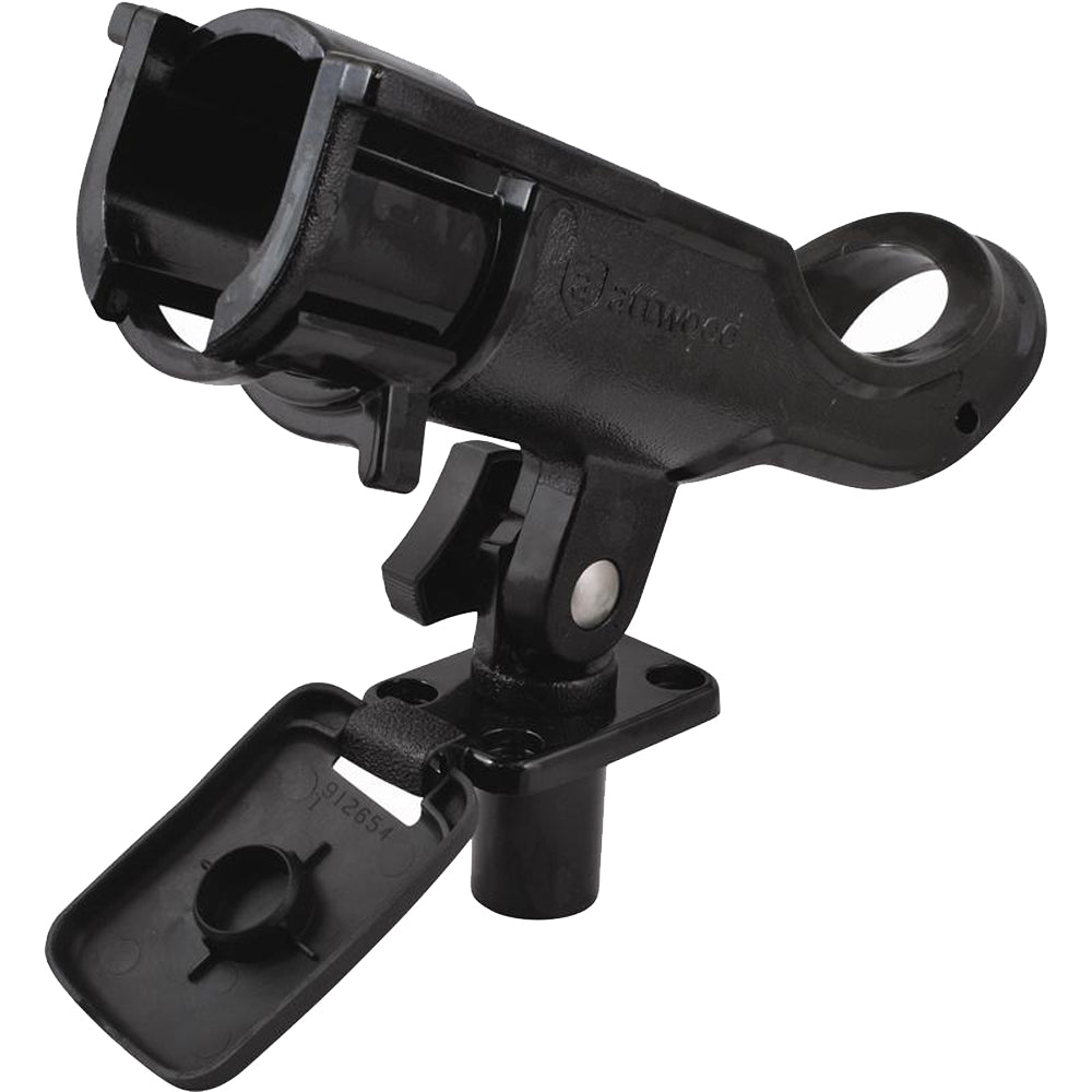 Attwood Heavy Duty Adjustable Rod Holder w/Flush Mount - Clinch River Fishing USA