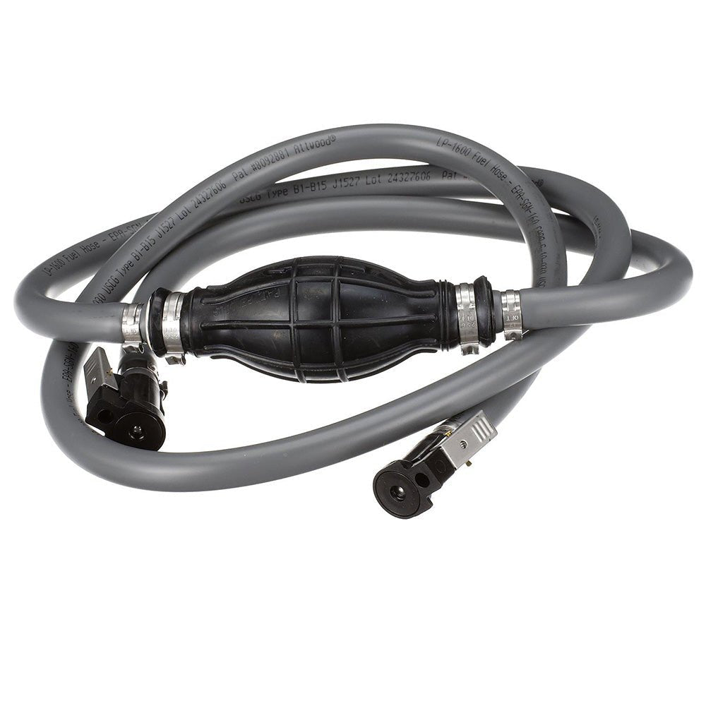 Attwood Johnson/Evinrude Fuel Line Kit - 3/8" Diameter x 6' Length (No Tank Fitting) - Clinch River Fishing USA