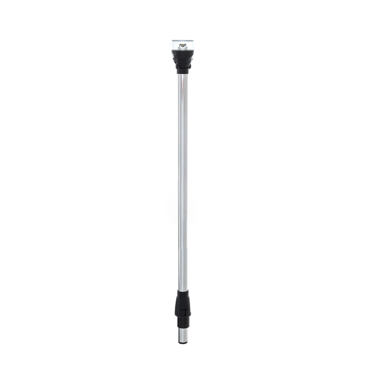 Attwood LightArmor All - Round 24in Angled Locking Collar Pole 2 - Pin LED - Clinch River Fishing USA
