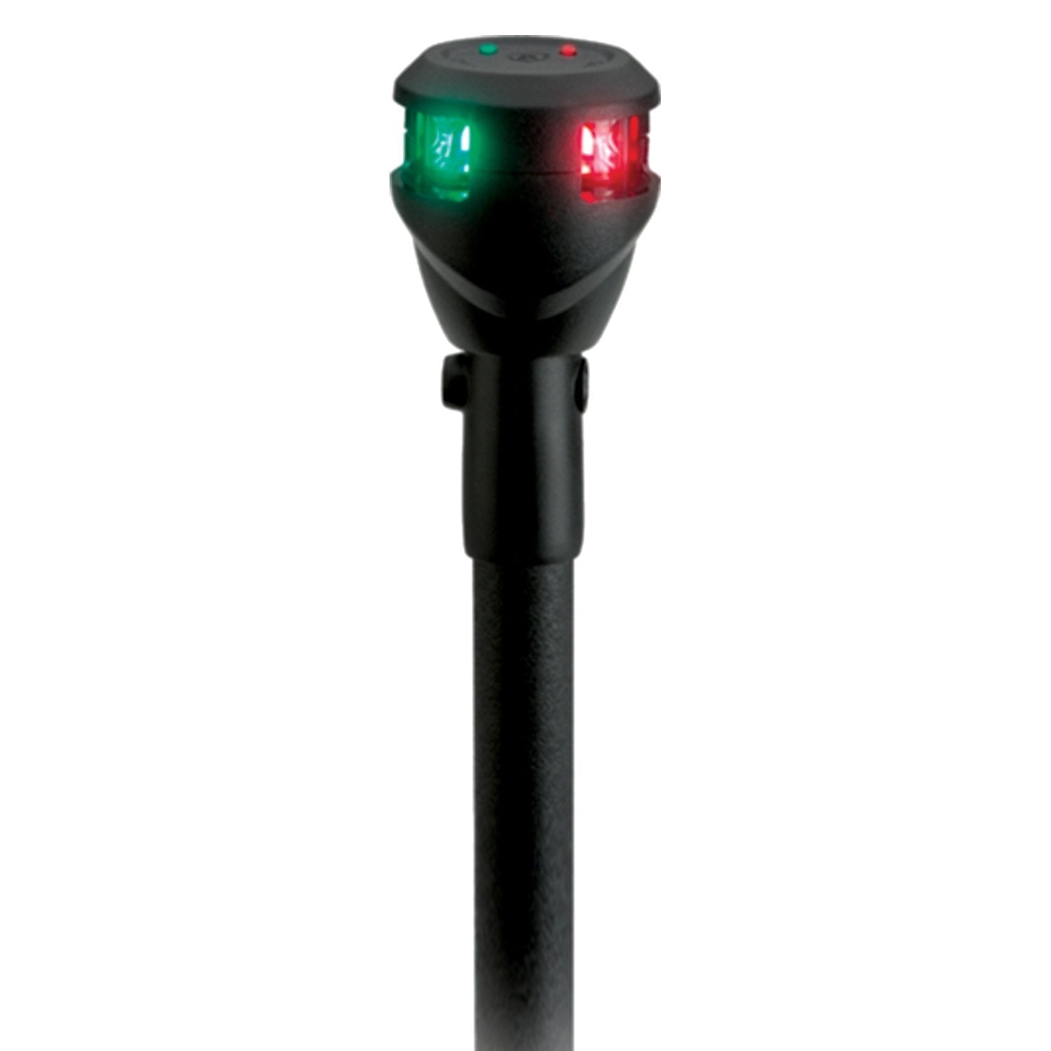 Attwood LightArmor Bi-Color 14in Straight Locking Collar Pole 3-Pin LED with Task Light - Clinch River Fishing USA