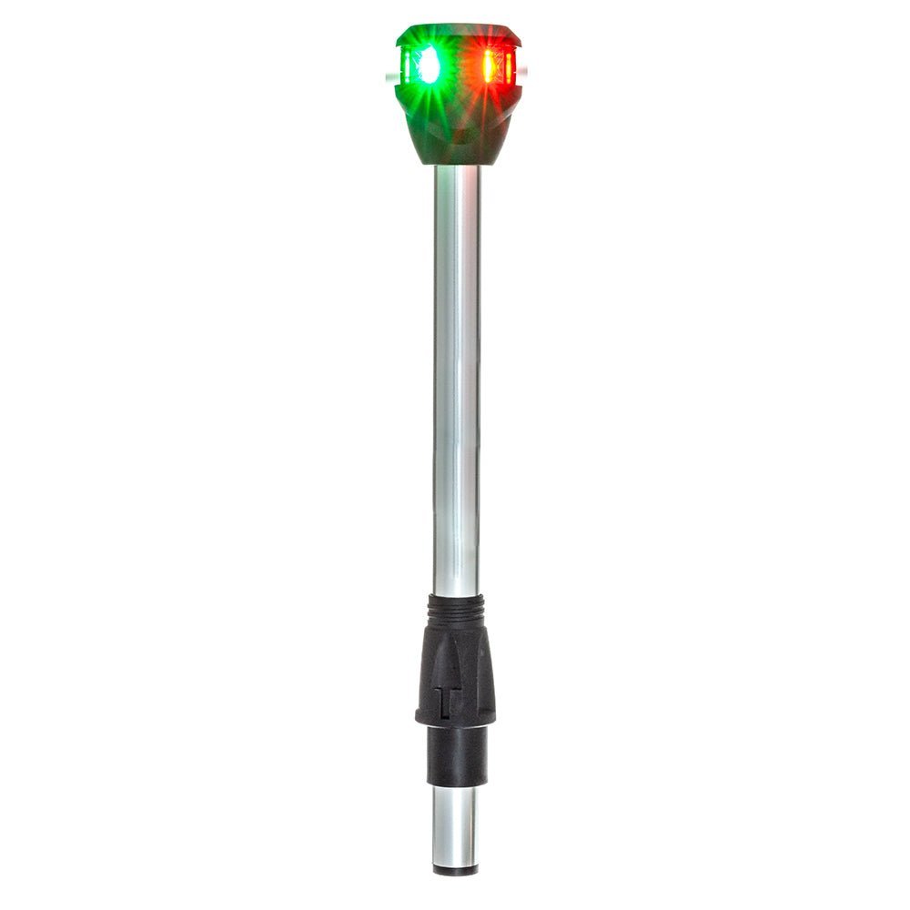 Attwood LightArmor Bi-Color Navigation Pole Light w/Task Light - Straight - 10" - Clinch River Fishing USA