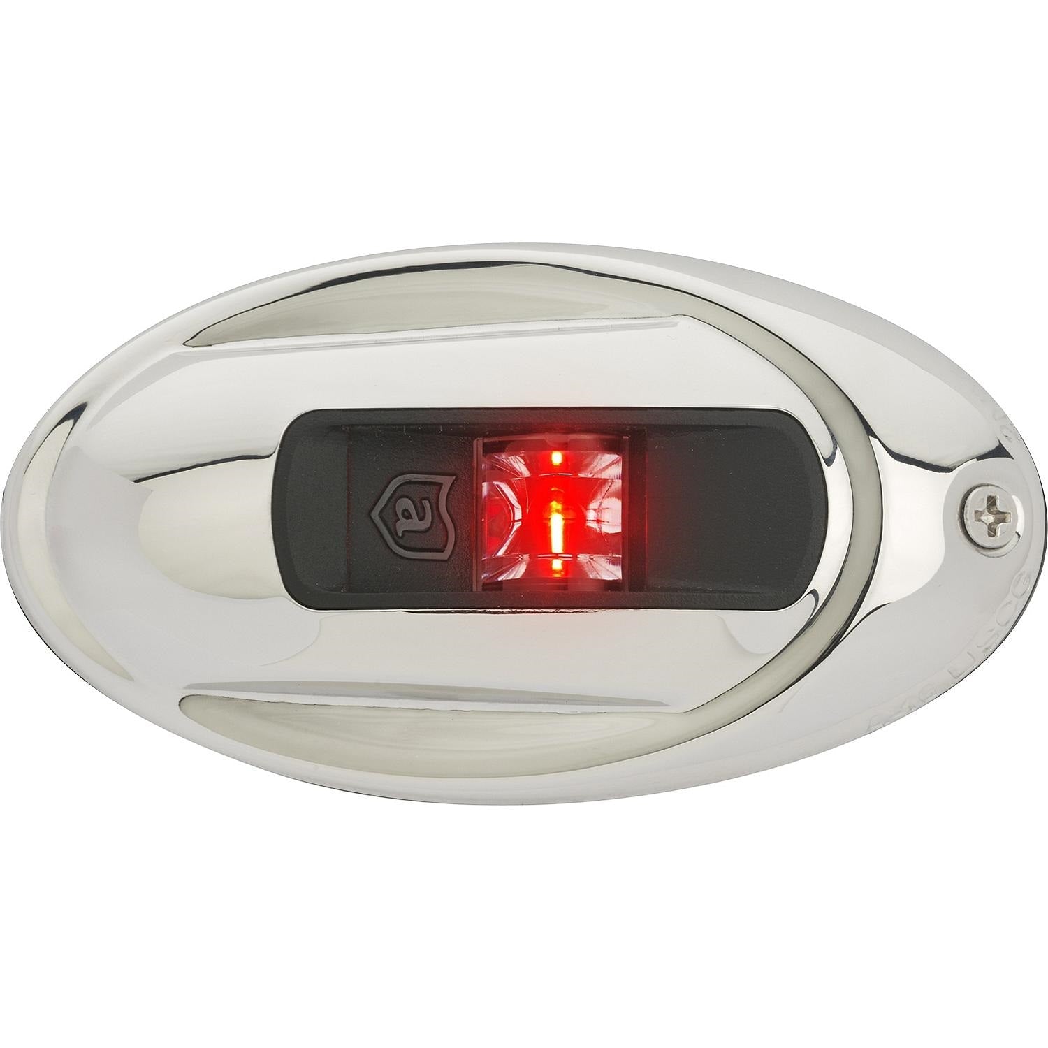 Attwood LightArmor Eliptical LED Navigation Light 2NM Stainless Steel Red - Clinch River Fishing USA