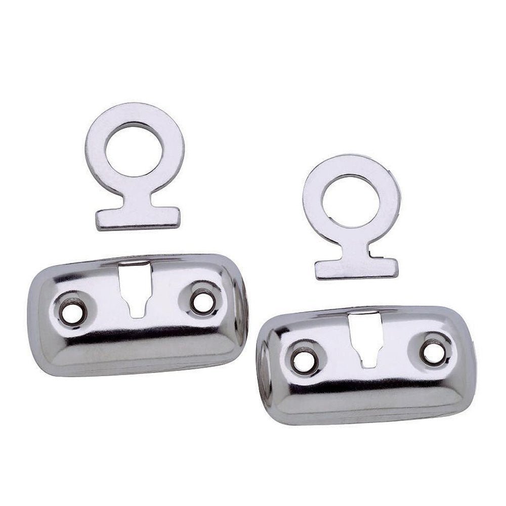 Attwood Mooring Fender Lock Kit - Stainless Steel Pair - Clinch River Fishing USA